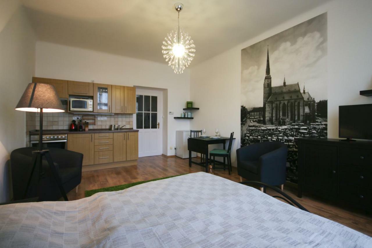 Apartman Mrakodrap Plzeň Dış mekan fotoğraf
